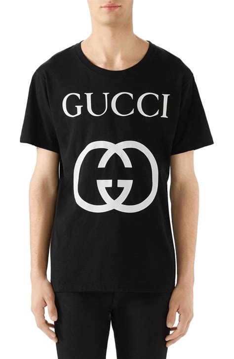 gucci new logo t shirt|gucci t shirt men logo.